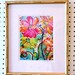 Summer Breeze Watercolor Print