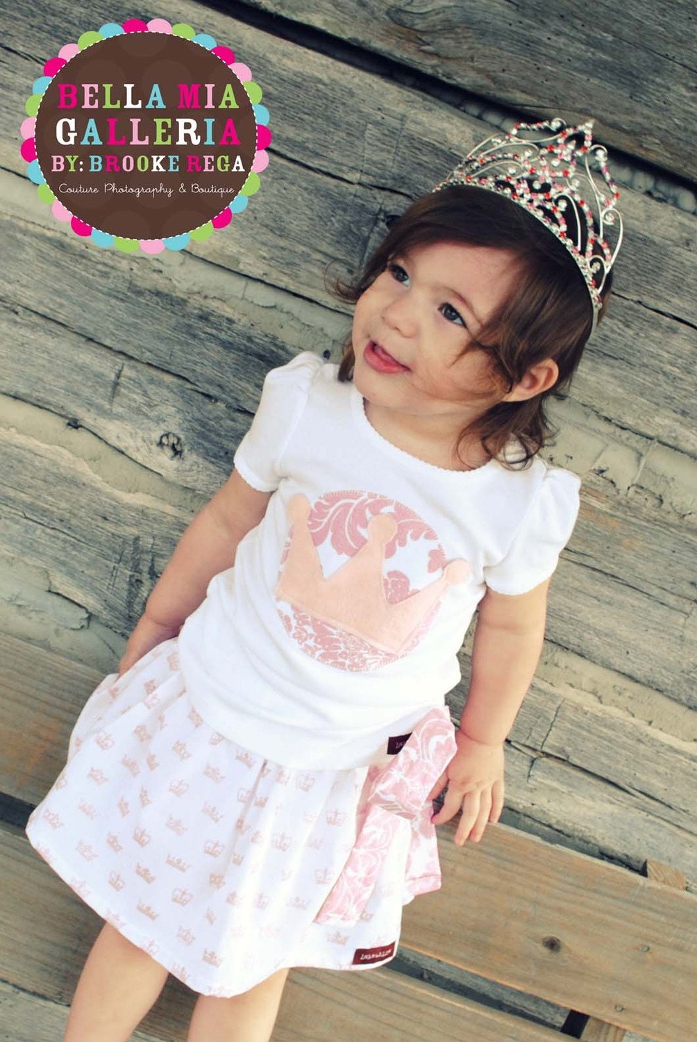 The Pretty Pink Princess Bella Boutique Outfit...handmade childrens clothing by laken and lila