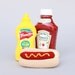 Crochet play food hot dog amigurumi