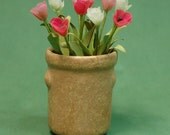 dollhouse scale tulips