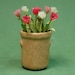 dollhouse scale tulips