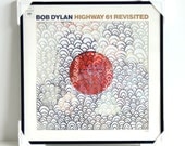 Dylan - Highway 61 Revisited Paper Cut Record Cover