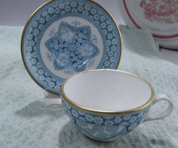 spode miniature cup and saucer