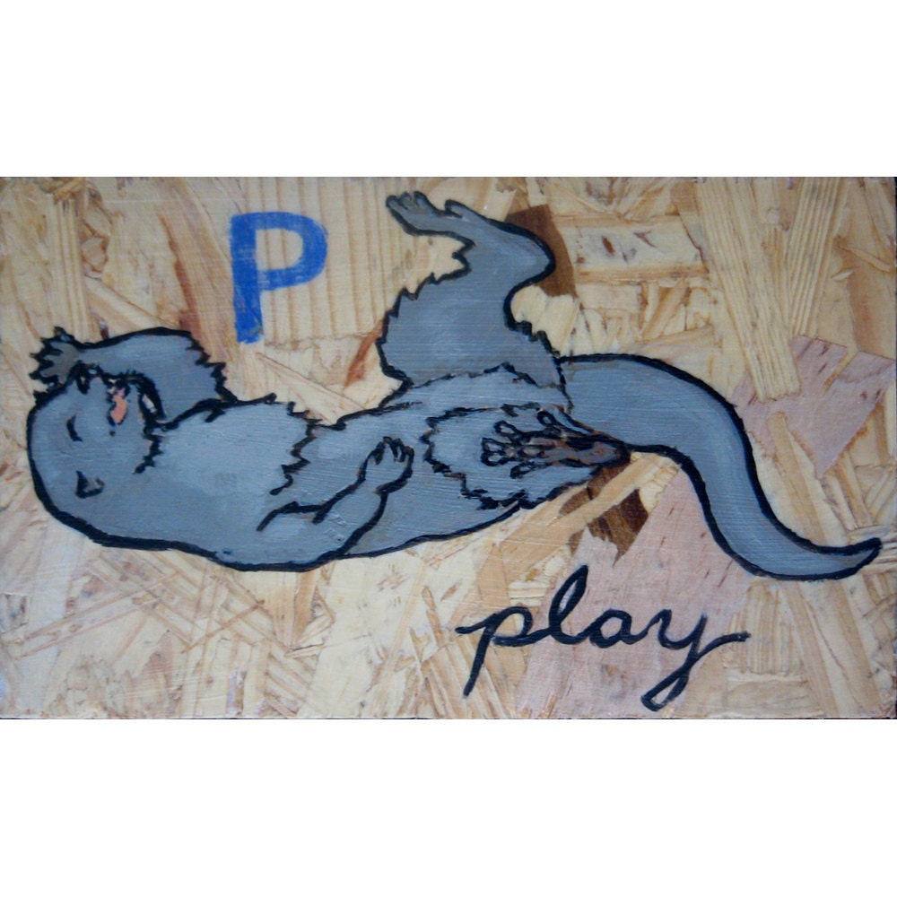 Otter Folly- Original Small Painting