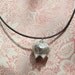 Fairy Bell Necklace on Delicate Leather Cord