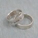 Hand Stamped Ring - Sterling Silver 6mm Band - Anniversary Ring - RING OF LOVE