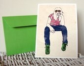 Waiting Postcard