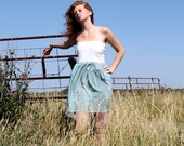 SALE Rococo Blue and Lace Dress