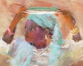 Hopeful - 8 x 10 inch Giclee Print from my original pastel painting