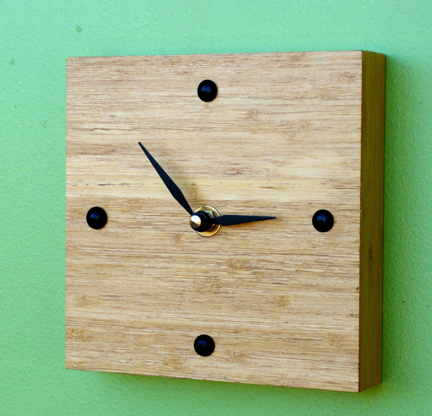 Bamboo Desk Clock