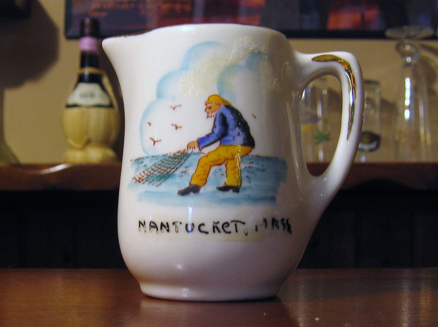 Antique Nantucket creamer