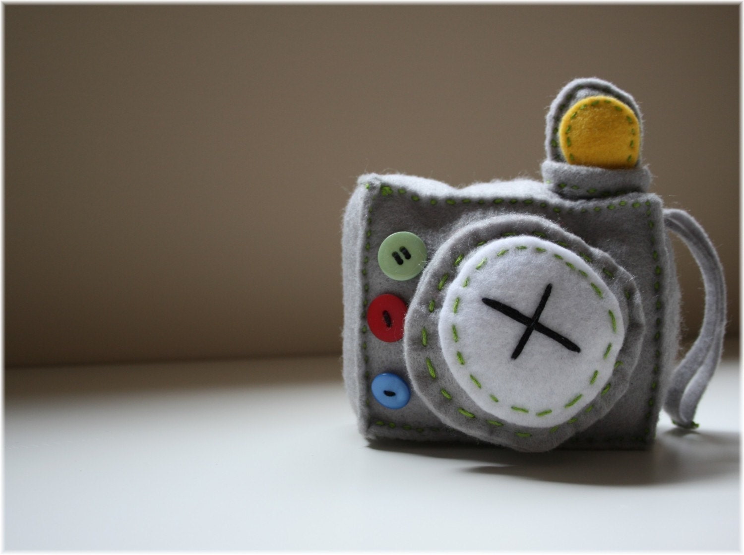 Custom Felt Front Plush Camera - Made Custom Just For You