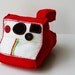 Red Polaroid Plush Camera