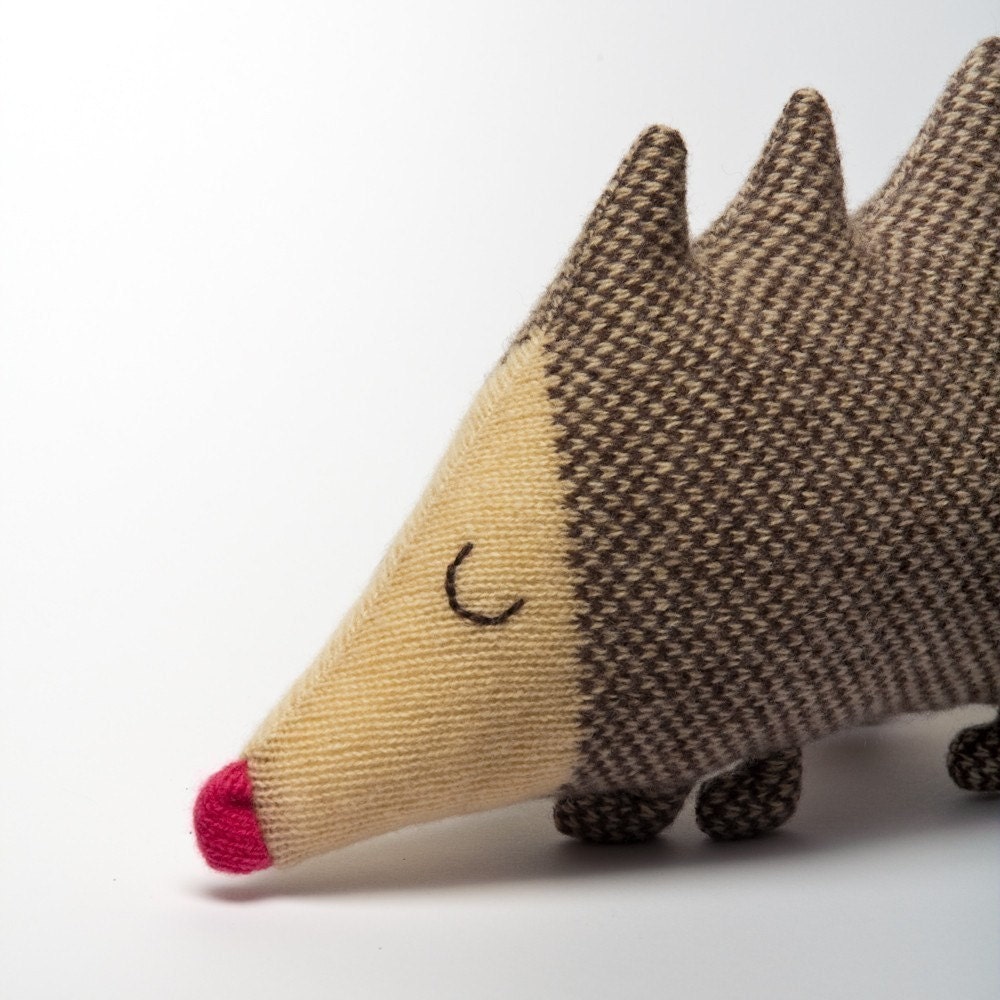 Mabel Hedgehog Lambswool Plush - Made to order