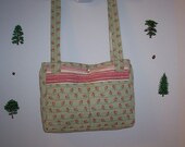 Quilted Wheelchair Bag to hang on armrest