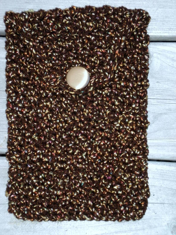 Golden Brown eReader Cozy/Cover for Kindle or Nook