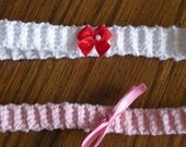 Crochet Baby Headbands - Set of 2
