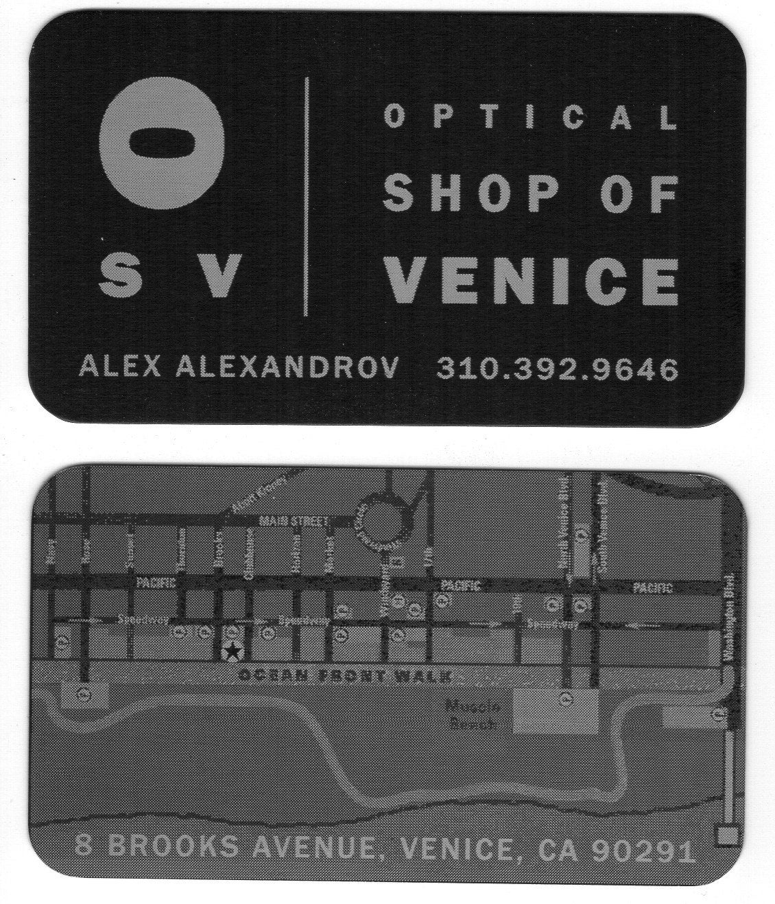 Metal Business Cards - 100 Laser Etched Cards