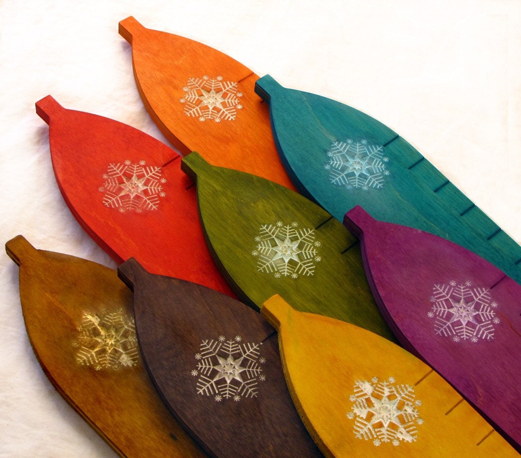 Wooden Ski Growth Charts