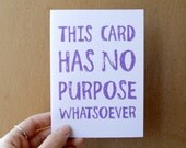 mother's day card funny no purpose card for all occasions choose your color greeting card letterhappy etsy valentine card