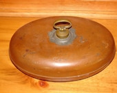 Primitive Solid copper foot warmer