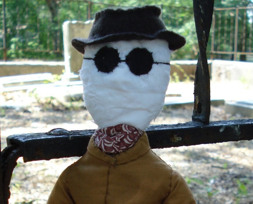 Invisible Man plush doll