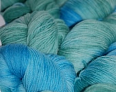 Studio June Yarn Super Cash Sock - Cashmere, Superwash Merino, Nylon Color:  Beach Glass