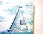 Large Zipper Pouch - Sail Away