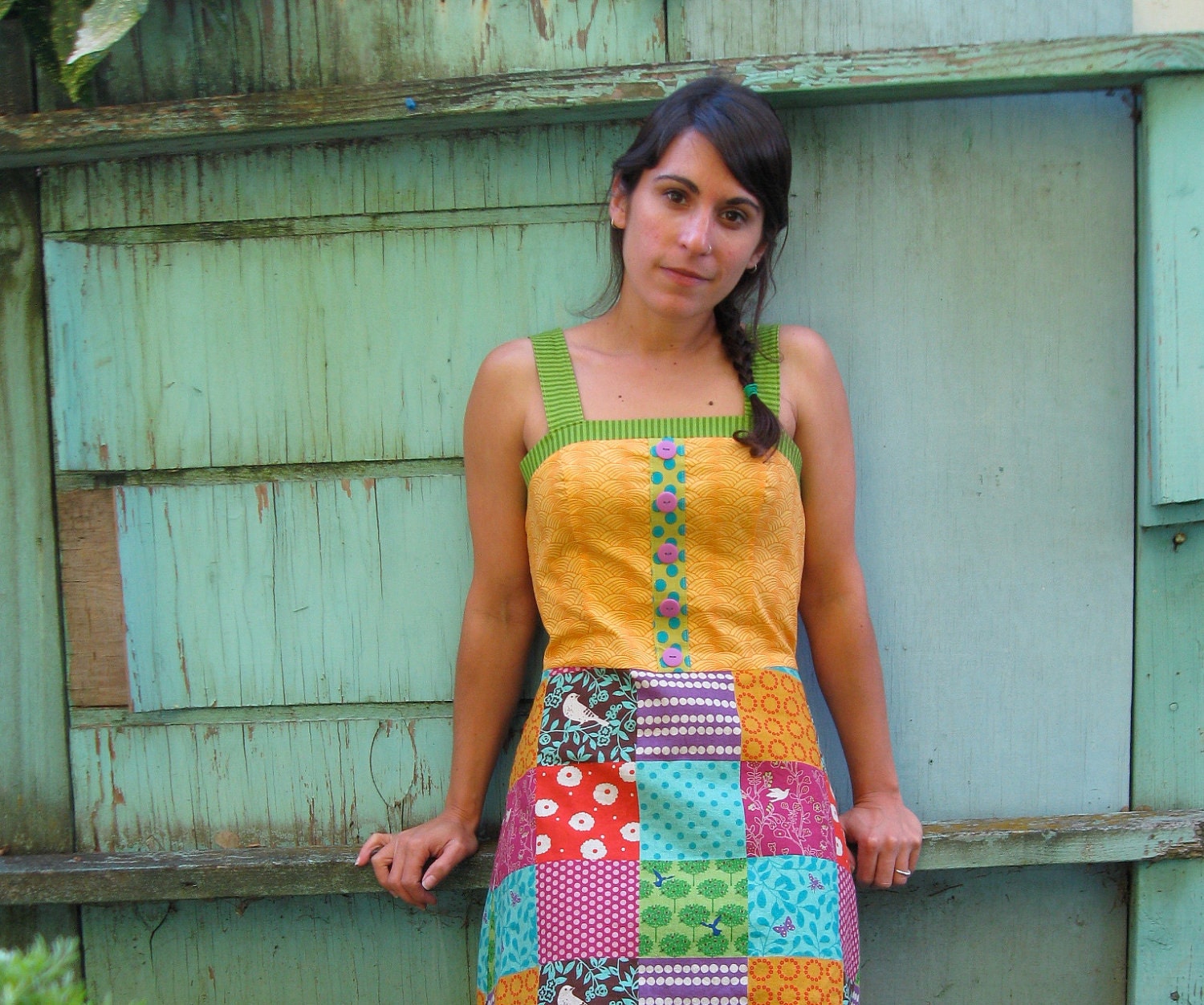 Winged Migration sundress Sz 2/4