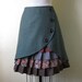 RESERVED FOR ALEXA Woodsy Winter ruffle front skirt