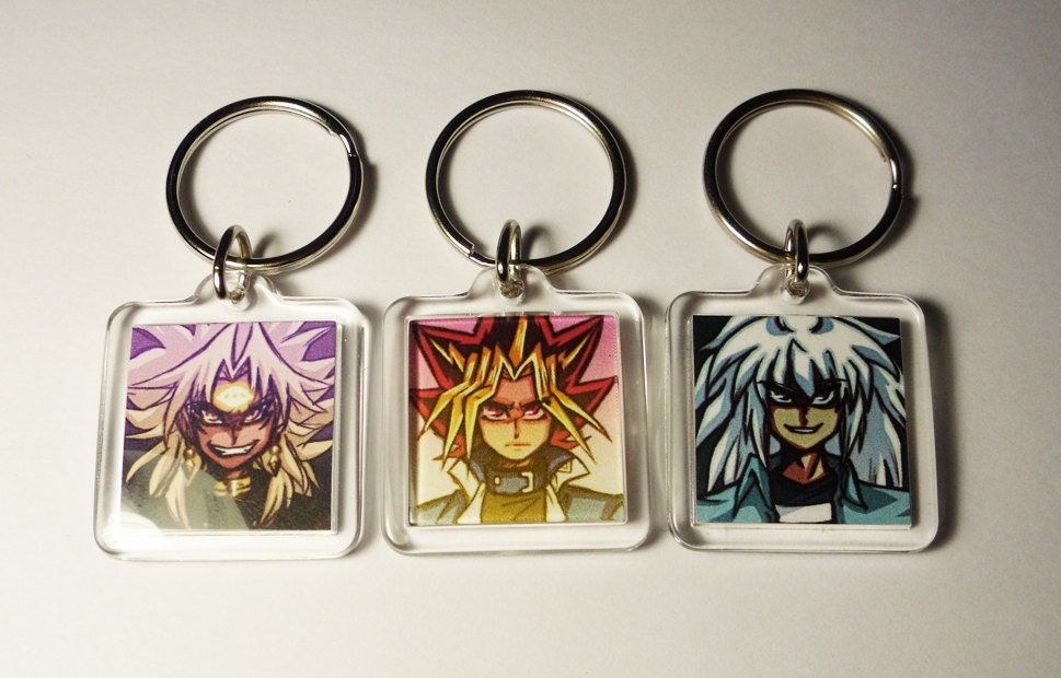 Yugioh Keychain Set