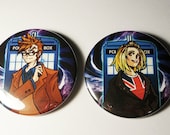 Dr Who Button Set