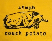 Greyhound bandana - 45 mph couch potato
