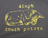 Lazy greyhound mens hooded sweatshirt - RESERVED for Hayley