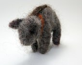Baby Javelina Needlefelt Plush Scuplture
