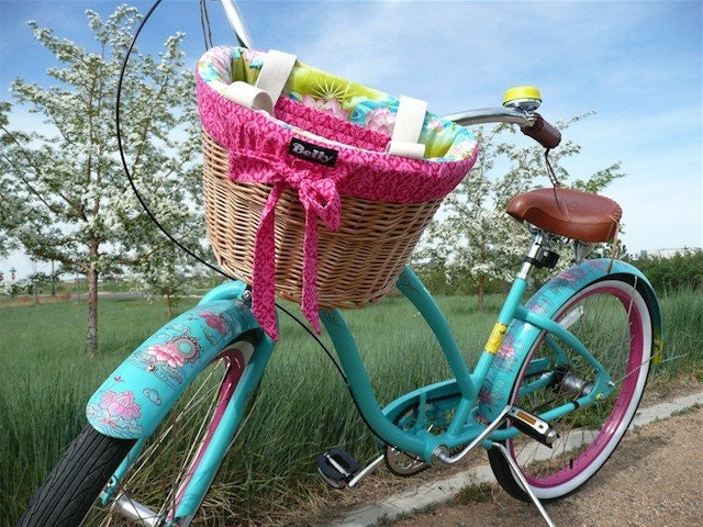 Custom Bike Basket Liner