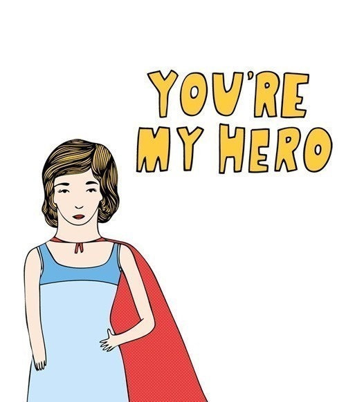 Mother's Day Card You're My Hero By Ableandgame On Etsy