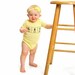 Chemistry Geeky Onesie Periodic Table Baby One Piece Unisex Clothes - Yellow with Black