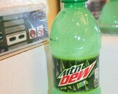 Caffeinated Mountain Dew-Type Bath Gel INVENTED by DigitalSoaps, Geeky Body Wash