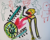 Job Outsider Art Brut RAW Visionary Naive Elisa