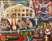 16X20 PRINT Hallelujah Gang Aimee Semple McPherson Art brut RAW Elisa