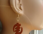 Gye Nyame Earrings small bronze