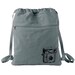 Brownie Camera Drawstring Backpack, College Book Bag, Canvas Cinch Sack Tote Bag, Grey, Red, Brown, Blue