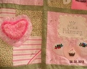 Custom Baby Clothes Memory Quilt - Hand Made