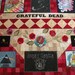 Custom Memory GRATEFUL DEAD Dancing Bears T shirt QUILT Handmade Designer