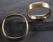 14K Arc 4mm Wedding Band