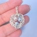 Three Child Bird's Nest Necklace -- Three Kids, Pearls, Blue, Baby Blue, Pink, Pastel, Easter, Egg, Sister, Brother, Mother's Day