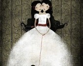 The Siamese Sisters - open edition print