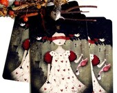 The Queen of Hearts - Postcard