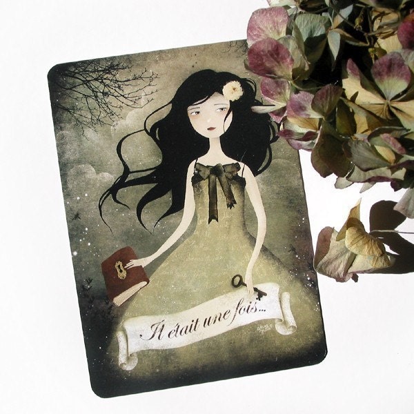 Il Etait une fois (Once upon a time) - Postcard
